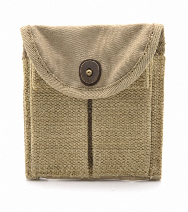 M1 Carbine Canvas Buttstock Magazine Pouch - Khaki - View 1