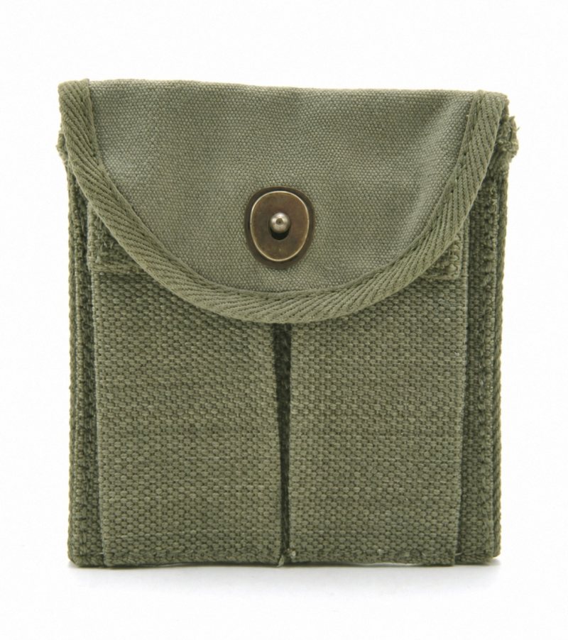 M1 Carbine Canvas Buttstock Magazine Pouch - Olive Drab - View 1