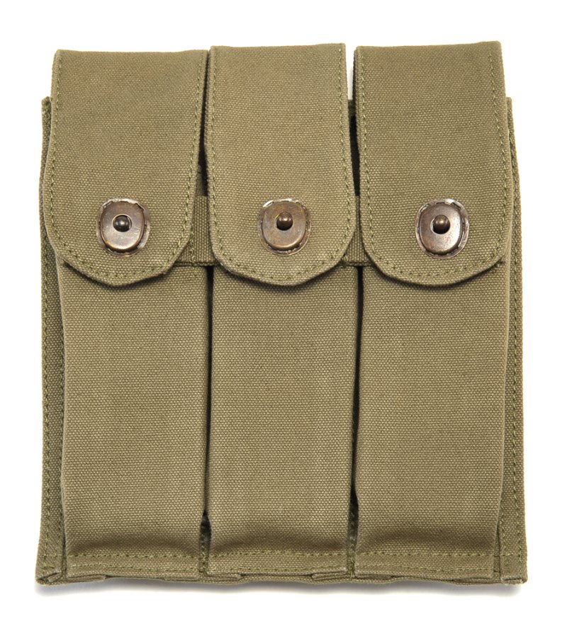 M1 Carbine Rigger-Style Three-Cell 30-Round Magazine Pouch - View 1