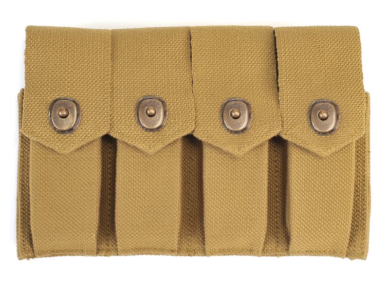 M1911 .45 Rigger-Style Four-Cell Magazine Pouch - Khaki - View 1