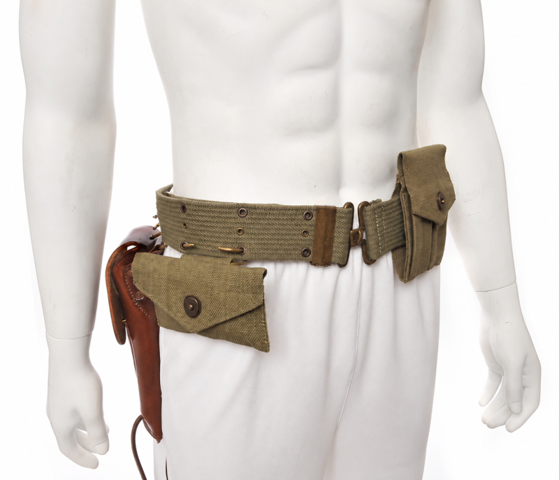 M1916 Colt 1911 Holster, Pistol Belt, First Aid and Magazine Pouch Set - View 1