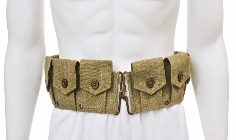 M1923 M1 Garand Cartridge Belt - Light Olive Drab - View 1