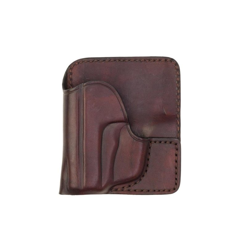 Pocketline Front-Pocket Leather Holster - front view 1
