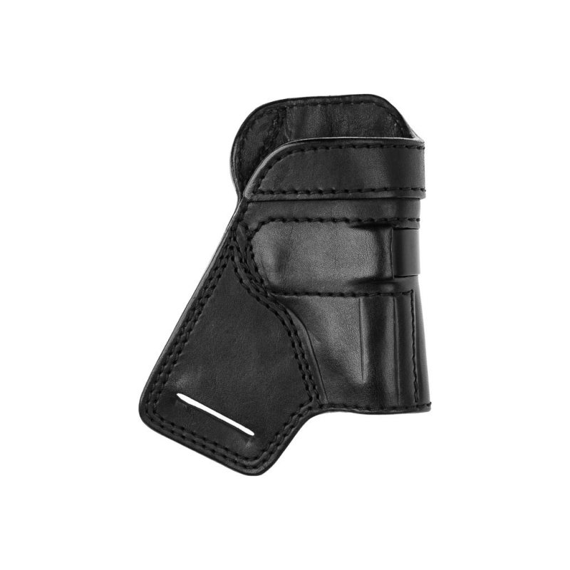 Ridgeback Horizontal Rear-Carry Leather Holster - front view 1