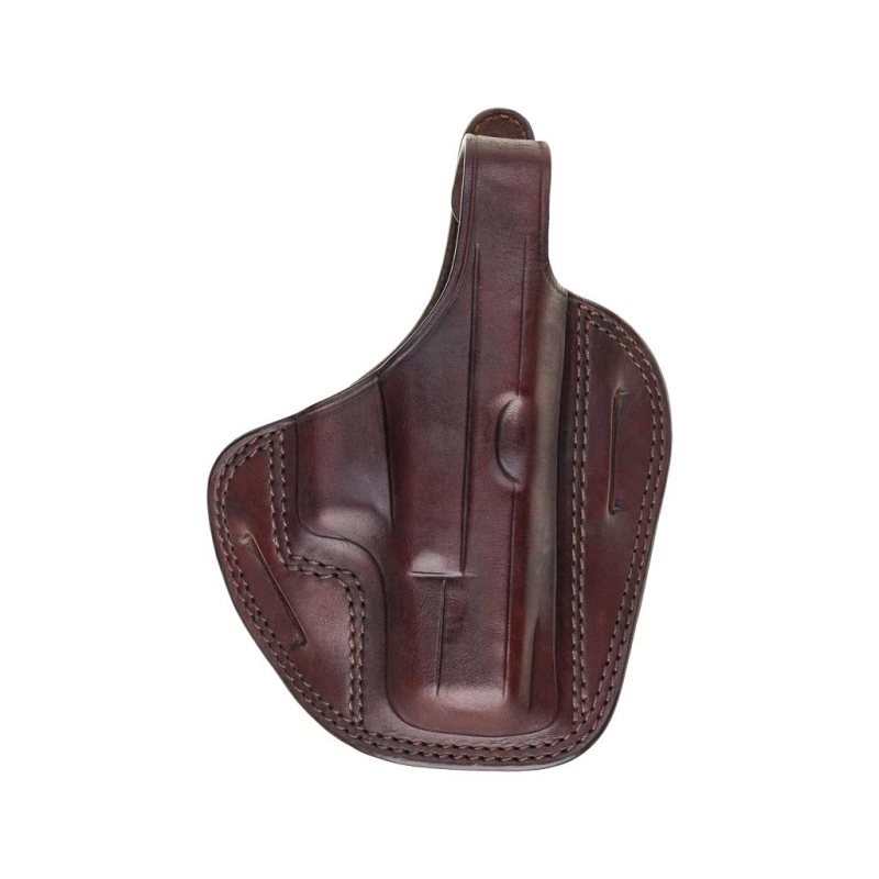 Sentinel Covered Leather Belt Holster - front view 1