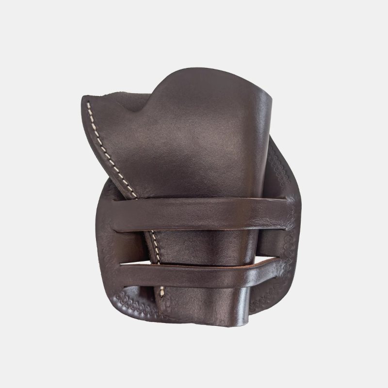 Sheriff Style Belt Holster With Belt Slide – full product view