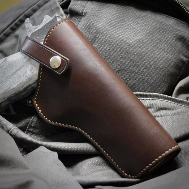 SIG Sauer P226 X-Six Plain Leather Belt Holster - Front design reference