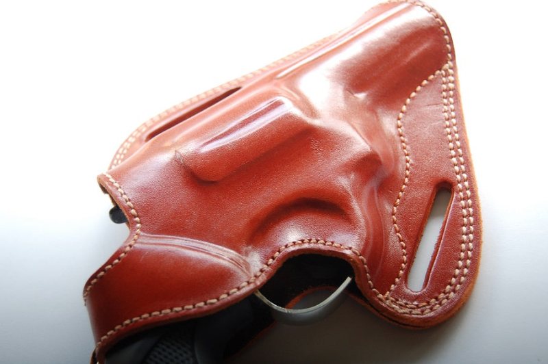 Taurus 605 3-Inch Leather OWB Holster - View 1