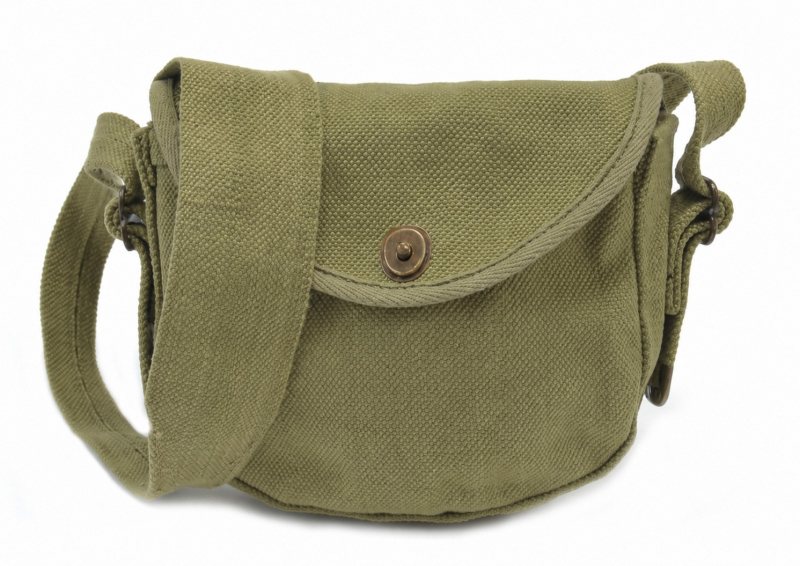 Thompson Drum Magazine Shoulder Pouch - Light Olive Drab - View 1