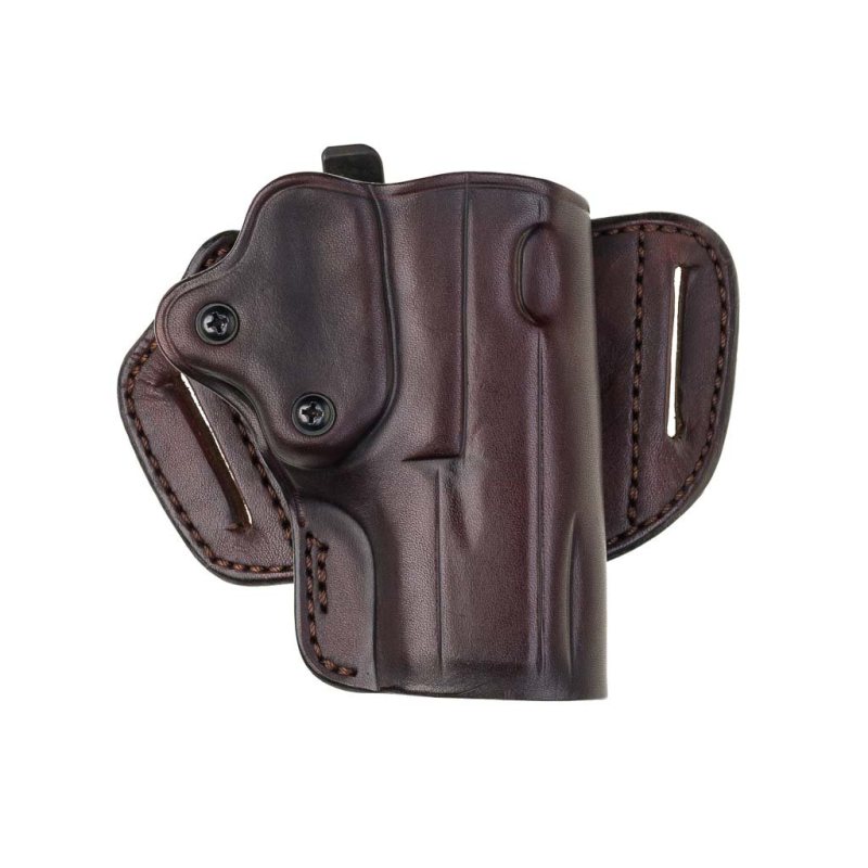 Trailguard Covered-Muzzle Belt-Loop Thumb-Release Holster - front view 1