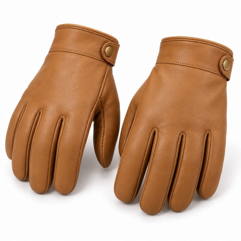 Ungefütterte Schiesshandschuhe aus Leder - Vollständige Produktansicht