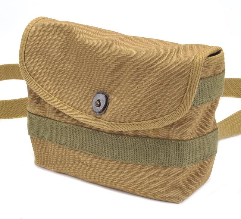 WW1 Canvas 32-Shell Shotgun Shoulder Pouch - View 1